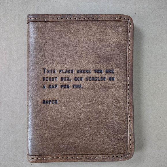 Leather Passport Case - Picture 1 of 2